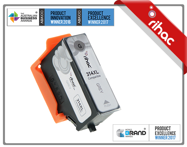 314XL Grey Rihac Ink Cartridge