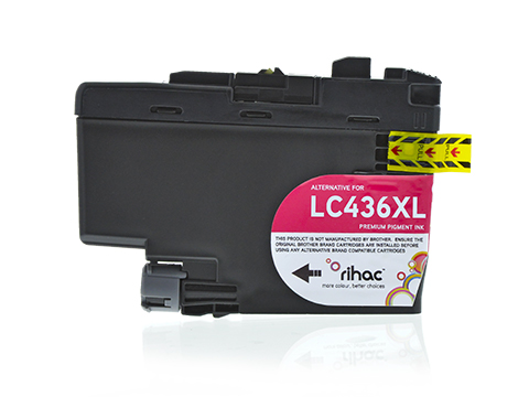 LC436XLM Pigment Magenta Rihac Ink Cartridge