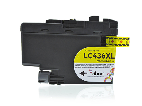 LC436XLY Pigment Yellow Rihac Ink Cartridge