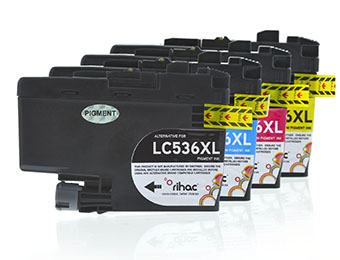 Set of LC536XL Pigment Rihac Ink Cartridge