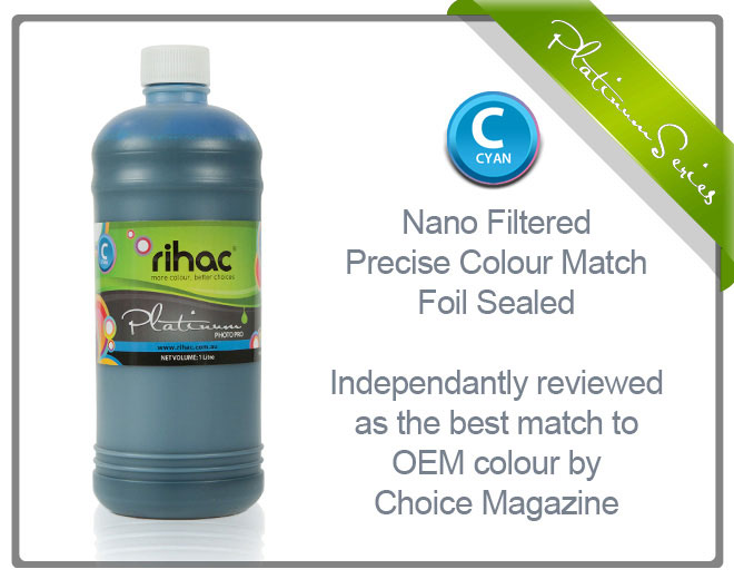 1ltr Cyan ink 277 & 277XL compatible