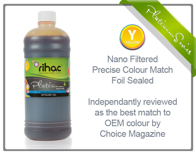 1ltr Yellow ink 277 & 277XL compatible